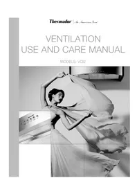 Notice THERMADOR VCI21CS Hotte aspirante