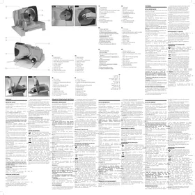 Notice UFESA CF4825 Trancheuse