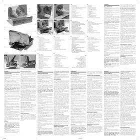 Notice UFESA CF4820 Trancheuse