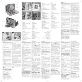 Notice UFESA CF4810 Trancheuse