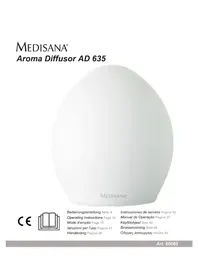 Notice MEDISANA AD 635 Diffuseur d'arôme
