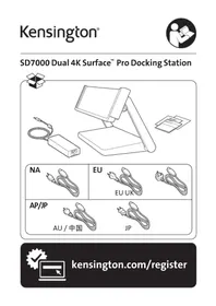 Notice KENSINGTON SD7000 Station d'acceuil