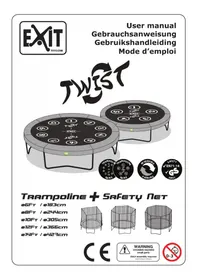 Notice EXIT TWIST 305 CM Trampoline