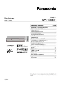MVHS830F PANASONIC