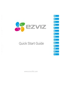 Notice EZVIZ T9 Système d'alarme