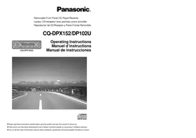 PANASONIC CQDPX152U - Autoradio