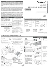 PANASONIC CQC1201U - Autoradio