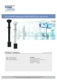 Notice SmartMetals 072.3100W Support écran plat