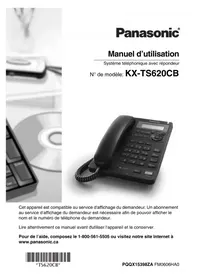 Notice PANASONIC KXTS620 Télécopieur