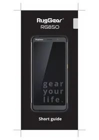 Notice RugGear RG850 Smartphone