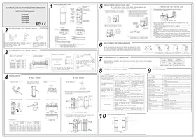 Notice Hikvision DSPIQ250 Détecteur de mouvement