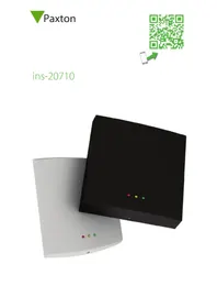 Notice Paxton P200 Système de sécurité et de contrôle d'accès