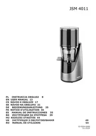 Notice AMICA JSM4011 Extracteur de jus