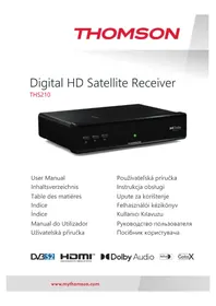 Notice THOMSON THS210 Décodeur tnt