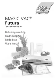 Solis Magic Vac Futura 567 - Appareils à emballage sous vide