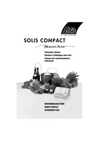 Solis Compact Magic Vac - Appareils à emballage sous vide