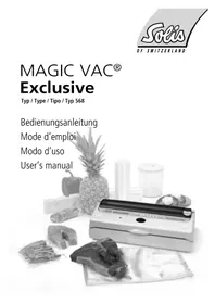 Solis Magic Vac Exclusive 568 - Macchine per confezionamento sottovuoto