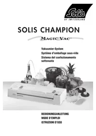 Solis Champion Magic Vac - Appareils à emballage sous vide