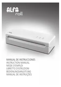Notice ALFA ROLL Appareils à emballage sous vide
