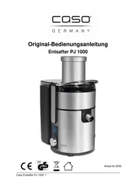 CASO PJ1000 - Extractor de jugo