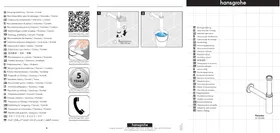 Notice Hansgrohe FLOWSTAR S PREMIUM Robinetterie sanitaire