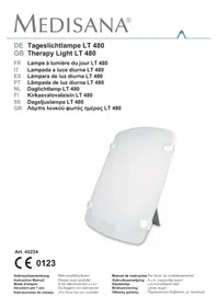 Notice MEDISANA LT480 Lampe thérapeutique