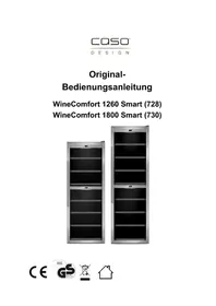 Notice CASO WINECOMFORT 1260 Bodega