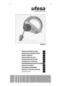 Notice UFESA BV4610 Stabmixer
