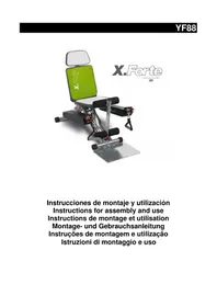 Notice BH FITNESS X.FORTE Panca pesi