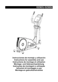 Notice BH FITNESS BWG2385U Bicicletta ellittica
