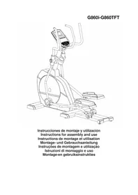 Notice BH FITNESS BG860I Bicicletta ellittica