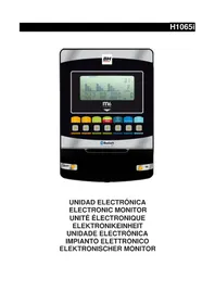 Notice BH FITNESS H1065I Cyclette