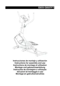 Notice BH FITNESS BG855I Bicicletta ellittica