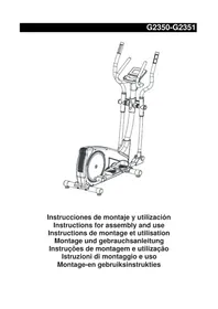 Notice BH FITNESS BG2351I Bicicletta ellittica