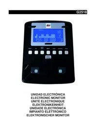 Notice BH FITNESS G2518W Bicicletta ellittica