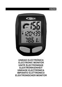 Notice BH FITNESS BH920E Cyclette