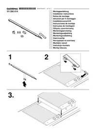 Notice GAGGENAU VV200014 Plaque de cuisson