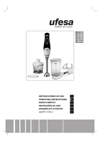 Notice UFESA BP4576 Blender