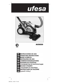 Notice UFESA AC6020 Staubsauger