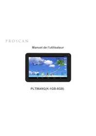 Proscan PLT9649G - Tablette