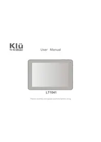 Notice CURTIS KLü LT1041 Tablette