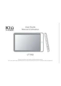 Notice CURTIS KLü LT7052 Tablette