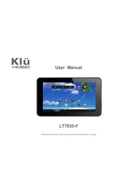 Notice CURTIS KLü LT7035F Tablette