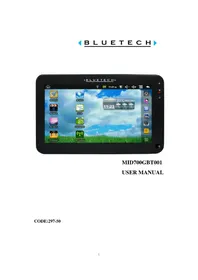 Notice Bluetech MID700GBT001 Tablette