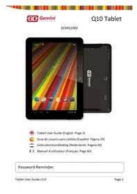 Q10 Tablet GEMQ1002 GEMINI
