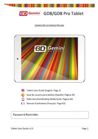 GD8 Tablet GEMQ7851S GEMINI