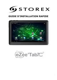 Notice STOREX EZEE TAB 7C Tablette