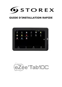 Notice STOREX EZEE TAB 10C Tablette