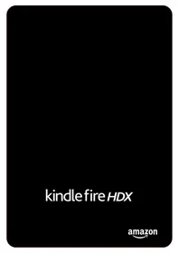 Notice AMAZON KINDLE FIRE HDX Tablette
