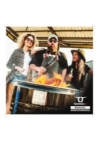 Notice BarrelQ BIG CORTEN Barbecue